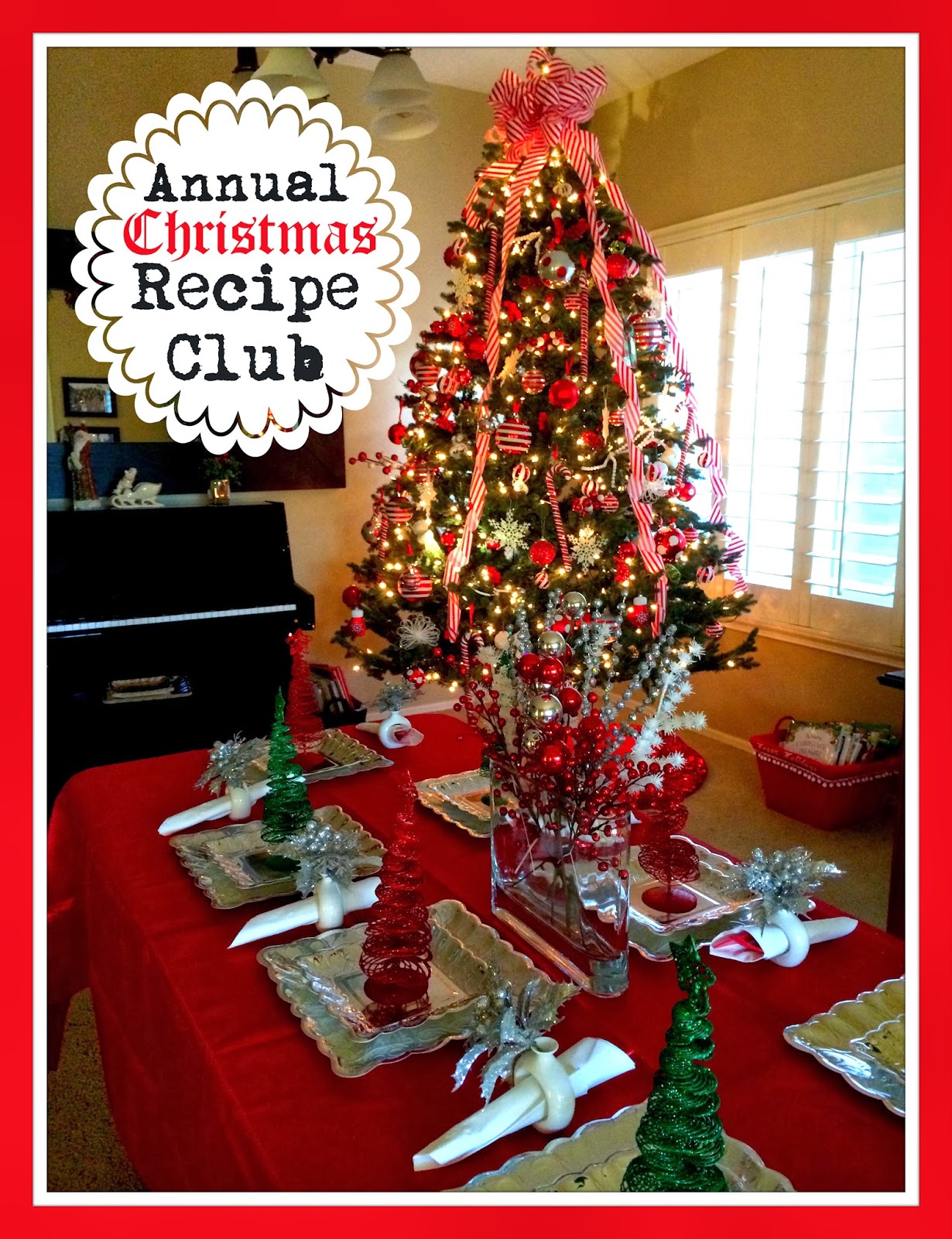 Our Annual Christmas Recipe Club.