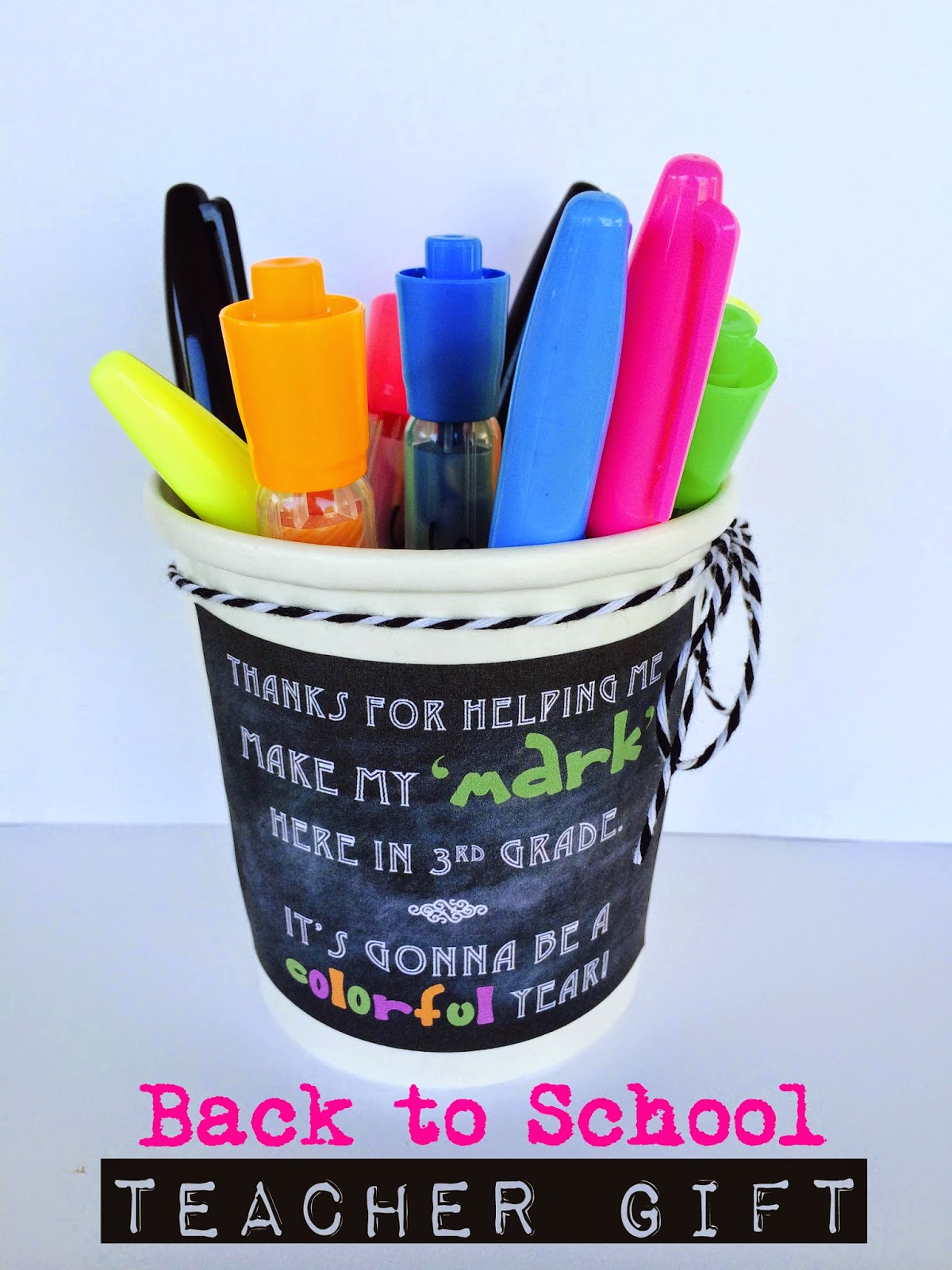 Back to School Teacher Gift.