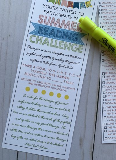 Summer Reading Challenge: “Consider the Goodness and Greatness of God”